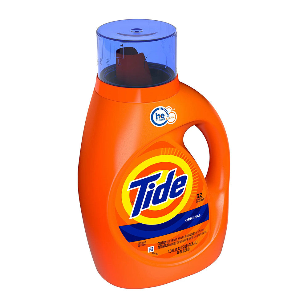 Tide Liquid Laundry Detergent, Original, 32 Loads, 46 Oz